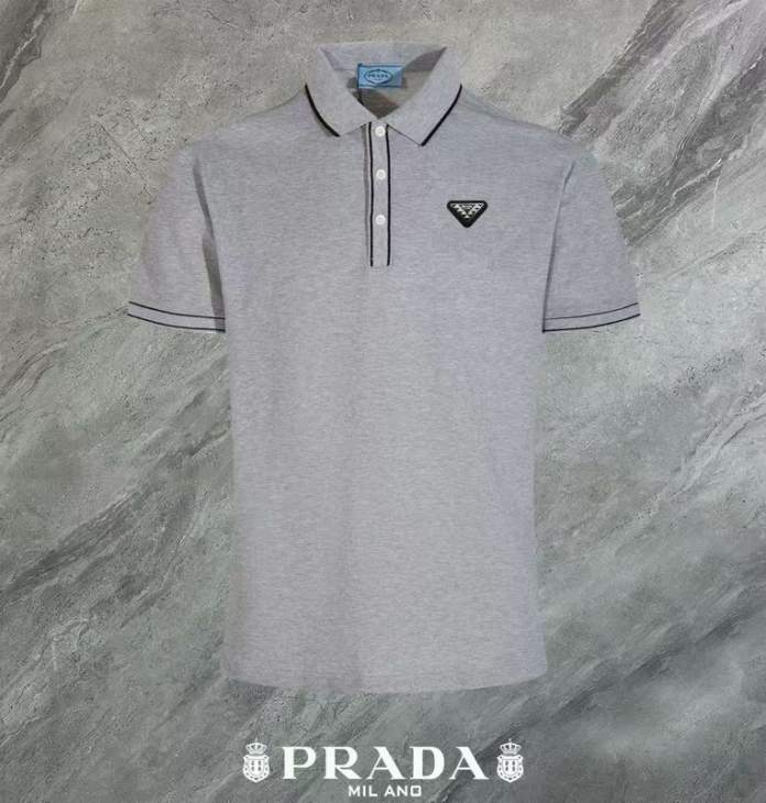 Picture of Prada Polo Shirts Short _SKUPradaM-3XL11Lr19325844